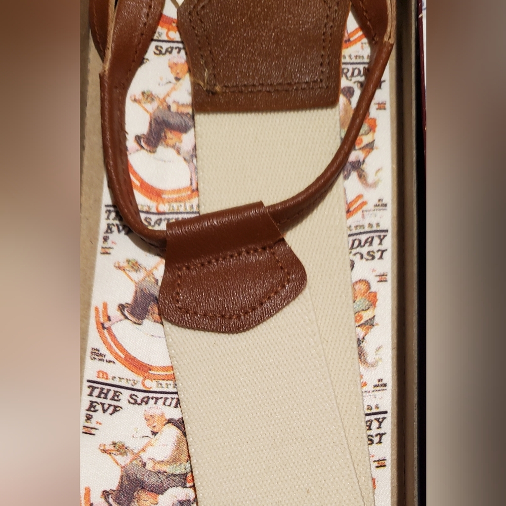 SUSPENDERS, SATURDAY EVENING POST, NORMAN ROCKWELL - Picture 9 of 9